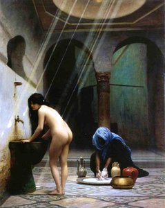 A Moorish Bath (also Known As Turkish Woman Bathing) — Jean-léon Gérôme