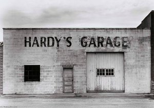 Hardy's Garage, From The Kansas Documentary Survey Project — James Lyle Enyeart