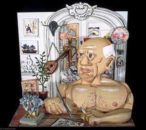 Picasso — Red Grooms