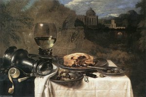 Still-life With Olives — Willem Claesz Heda