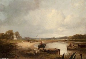 The Clyde Near Erskine Ferry — Horatio Mcculloch
