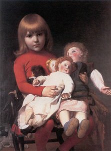 Madeleine Juliette Gérôme Et Ses Poupées — Jean-léon Gérôme