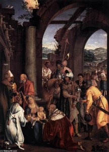 Adoration Of The Magi — Hans Von Kulmbach, Renaissance Painting