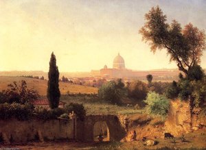 St. Peter's, Rome — George Innes, Romanticism