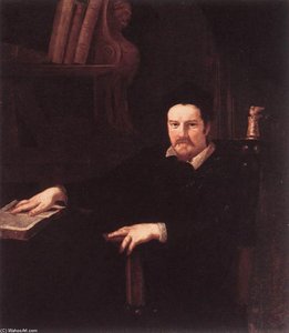 Portrait Of Monsignor Clemente Merlini — Andrea Sacchi, Baroque Classicism