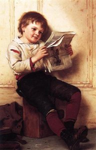 The Bootblack — John George Brown