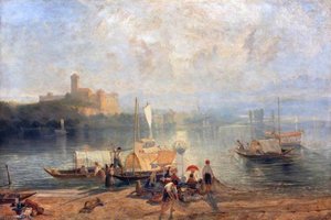 Morning At Angera, Lago Maggiore — John Wright Oakes