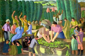The Hop Pickers — Thomas Saunders Nash