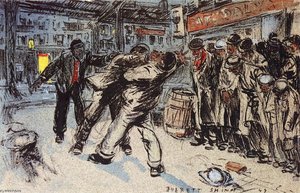 The Fight — Everett Shinn