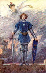 Jeanne D’arc, Incendie De Reims — Louise Abbéma
