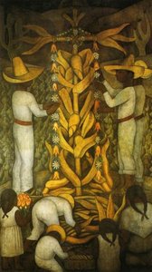 The Maize Festival — Diego Rivera