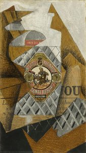The Bottle Of Anís Del Mono — Juan Gris