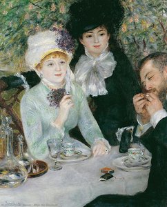 Nach Dem Mittagessen — Pierre-auguste Renoir, Impressionistische Malerei