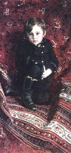 Portrait Of Yuria Repina, The Artist's Son — Ilya Yefimovich Repin