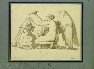 Sacrifice Scene — Charles Meynier