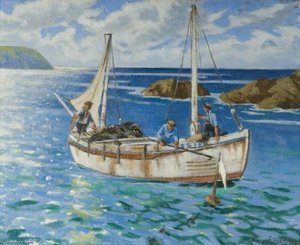 Lobster Fishing — George Fagan Bradshaw
