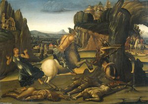 Saint George And The Dragon — Luca Signorelli
