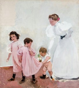 My Wife And Children — Joaquín Sorolla Y Bastida, Sorolla Style