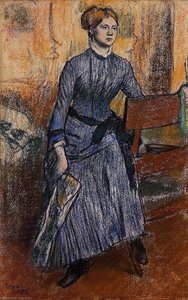 Helene Rouart (aka Madame Marin) — Edgar Degas