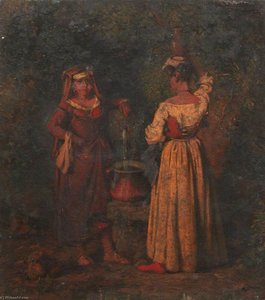 Two Women Gathering Water — Thomas Stuart Smith