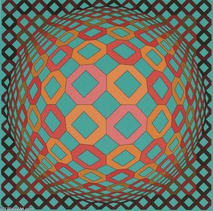 Vaga-okta — Victor Vasarely