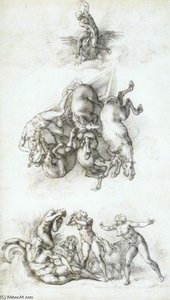 The Fall Of Phaethon — Michelangelo Buonarroti