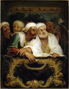 The Moroccan Ambassador And His Entourage At The Italian Comedy In Paris In February 1682 — Antoine Coypel Ii