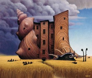 Snail's Rent — Jacek Yerka