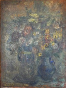 Still Life With Two Pitcher