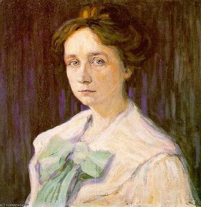 Portrait Of Gabriele Münter — Wassily Wassilyevich Kandinsky, Expressionism