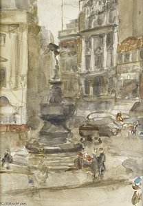 Piccadilly Circus — Isaac Lazarus Israels