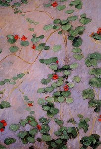Nasturtiums — Gustave Caillebotte