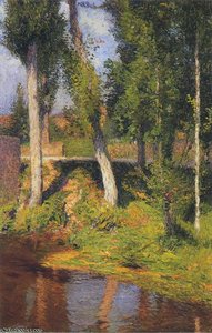 Bord De Riviere — Henri Jean Guillaume Martin