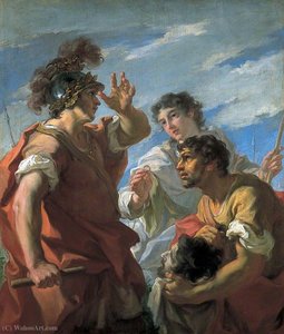 Caesar Before Alexandria — Giovanni Antonio Pellegrini