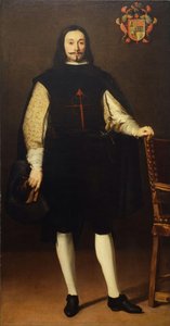 Portrait Of Don Diego Felix De Esquivel Y Aldama — Bartolomé Esteban Murillo, Baroque Painting