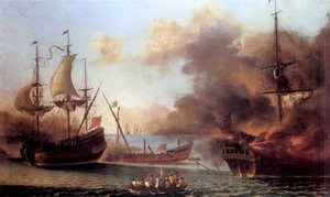 Naval-battle — Adrien Manglard