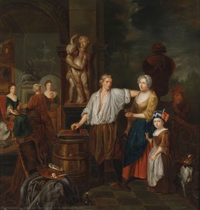 At The Painter's Studio — Jan Jozef Ii Horemans