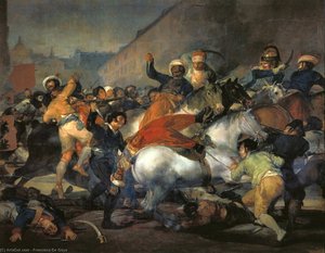 The Second Of May 1808 — Francisco José De Goya Y Lucientes, Romanticism