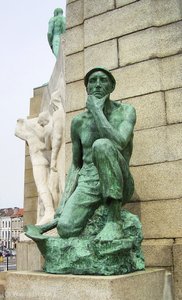 Monument Au Travail (detail) — Constantin Meunier