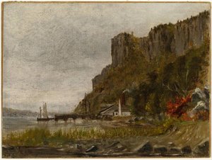 View Of Palisades, New Jersey — Луис Комфорт Тиффани