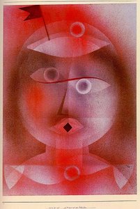 The Mask With The Little Flag — Paul Klee