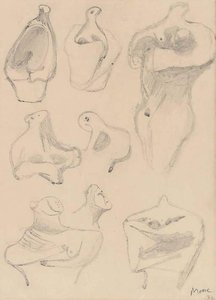 Ideas For Sculpture 1 — Henry Moore