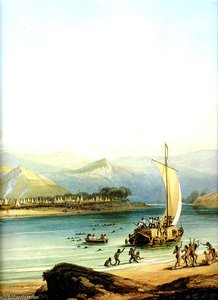 Camp Of The Gros Ventres — Karl Bodmer