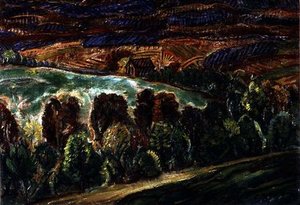 Cabin In A Landscape — Christian Rohlfs