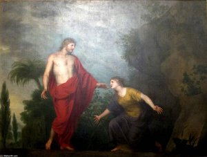 Madeleine Consolee Par La Vue De Notre Seigneur Apres Sa Resurrection