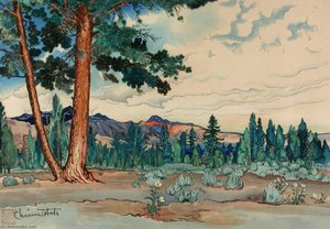 Morning At Mono Lake — Chiura Obata