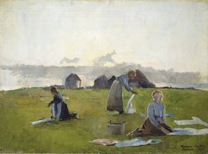 Drying Clothes — Harriet Backer