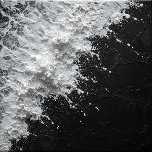 Fractured Monolith: A Spontaneous Collision Of Celestial Foam And Infinite Void — David Moreau