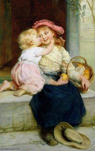 The Orange Seller — Frederick Morgan