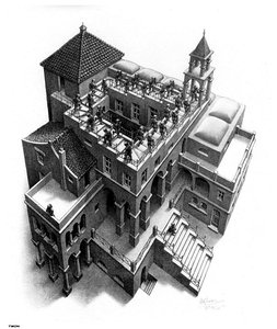 Ascending And Descending — Maurits Cornelis Escher